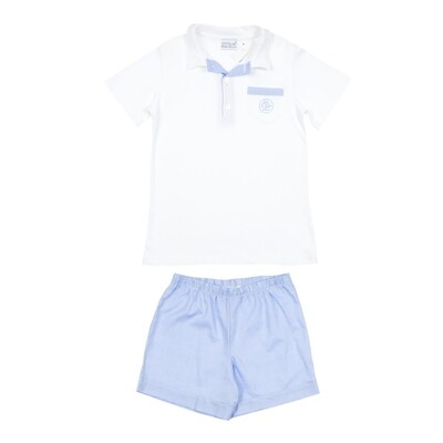Maxime short ciel uni