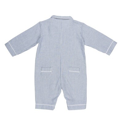 BB Flanelle rayure marine
