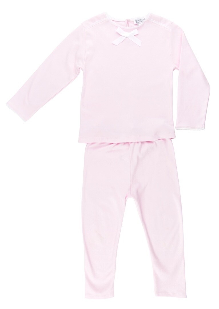 Chloé W rose + dentelle