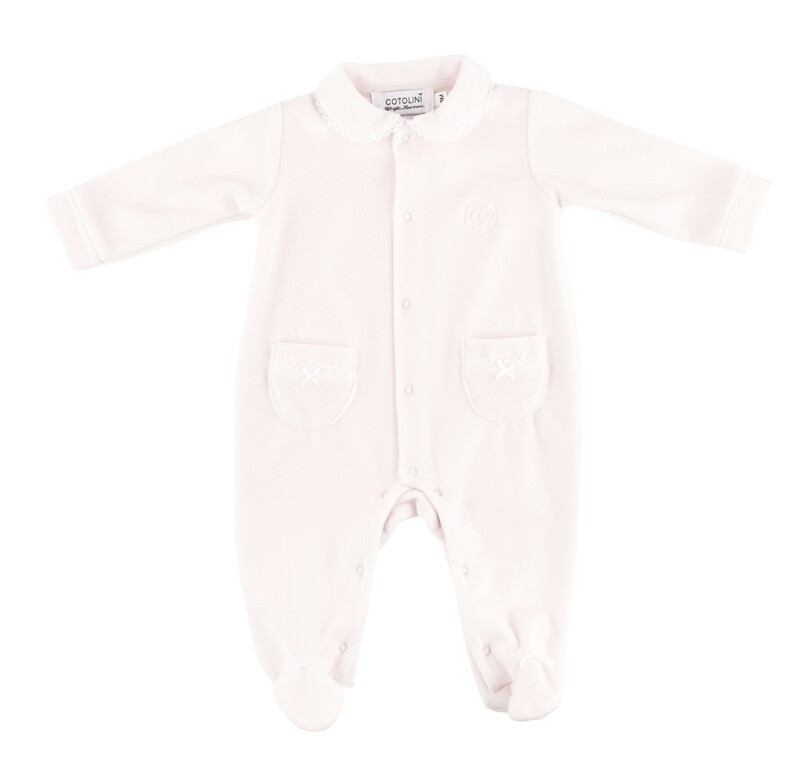 Lilou velours rose