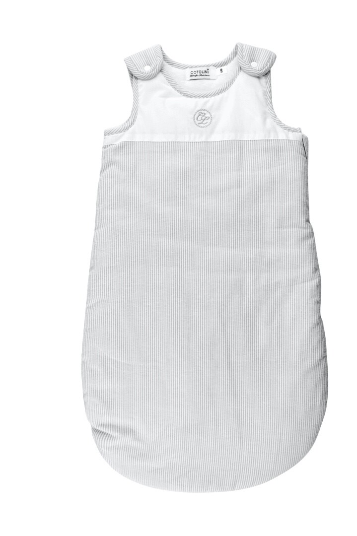 Sleeping Bag Megève stripes grey