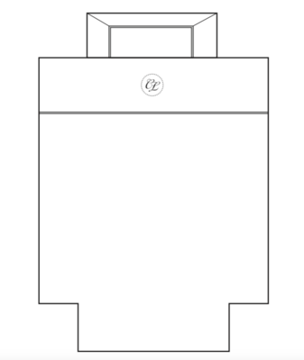 Duvet Cover l&#39;Essentiel white + light pink