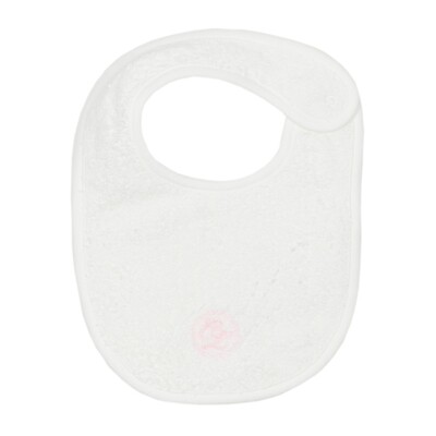 Bib l&#39;essentiel white + soft pink