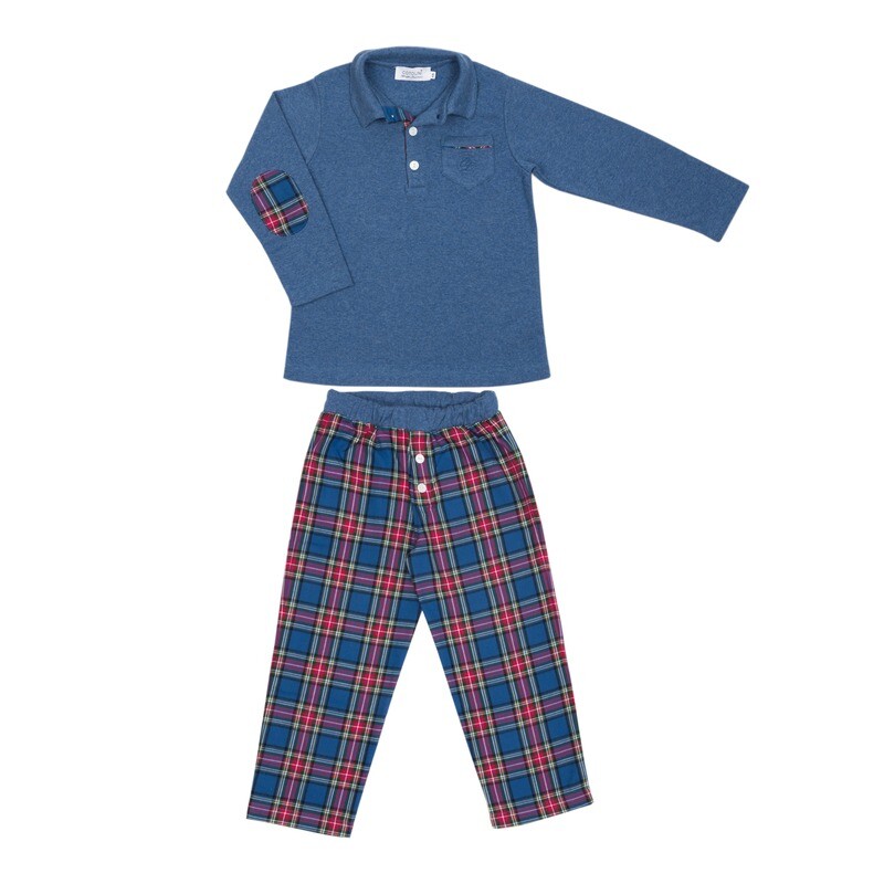 Marcel tartan jeans