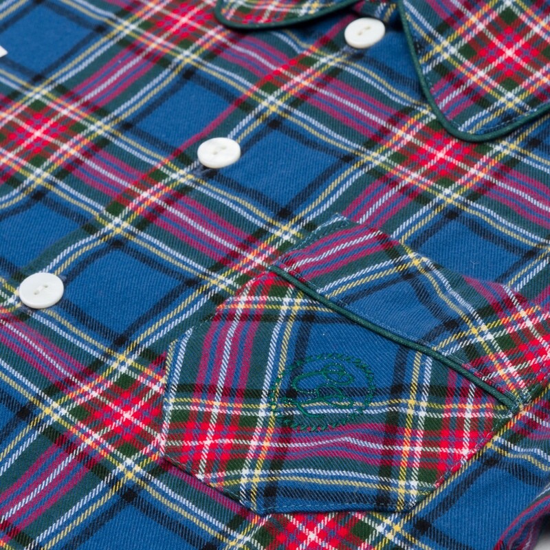 Mathieu W tartan jeans
