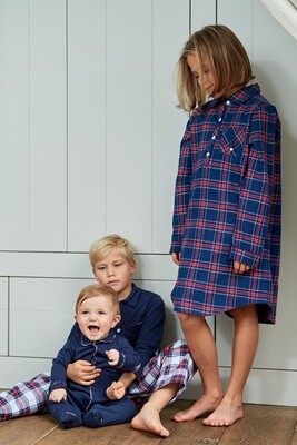 Loïc marine + tartan