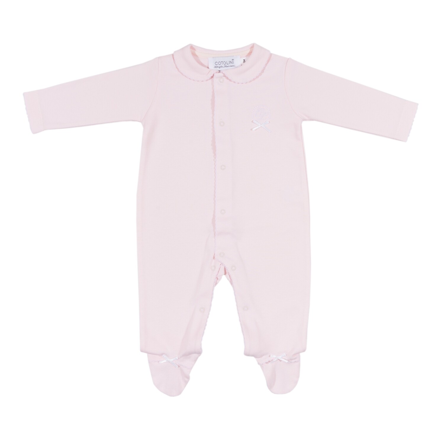 Alix rose pois blancs