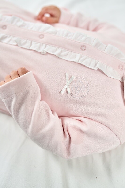 Lucie rose + blanc