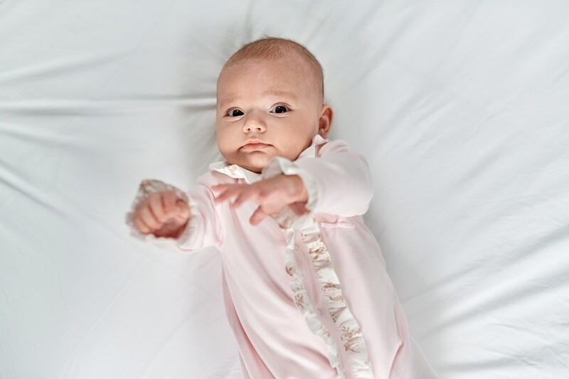 Lucie rose fleuri