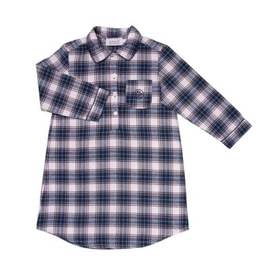 Nightgown Chemise de nuit tartan jeans