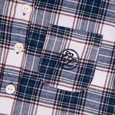 Slaapkleedje Chemise de nuit tartan jeans