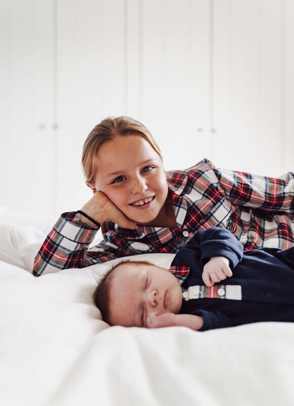 Lionel marine + tartan vert