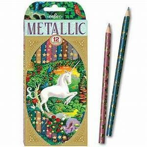 EB Unicorn Metallic Color Pencils