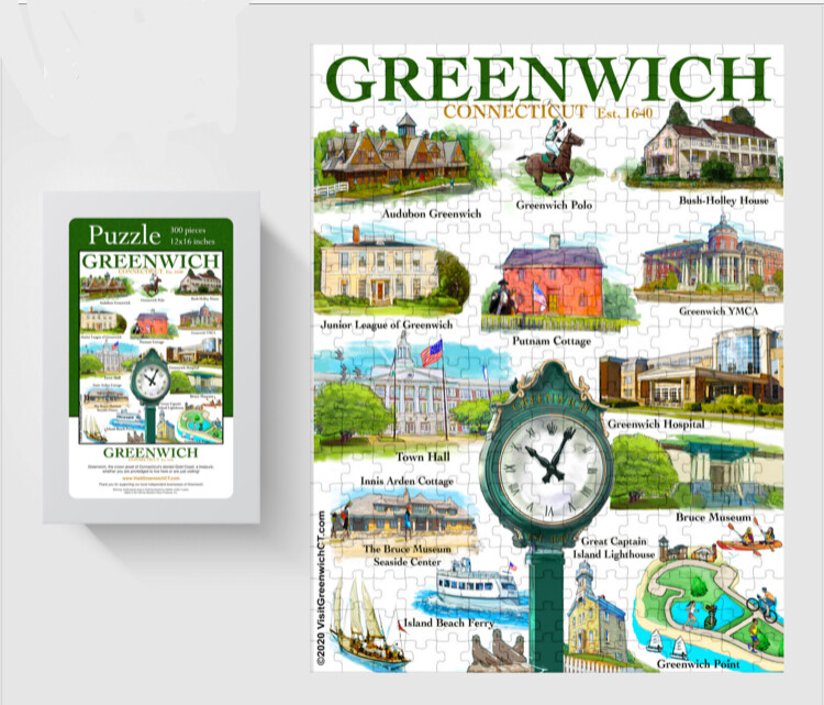 LIZ Town of Greenwich Puzzle