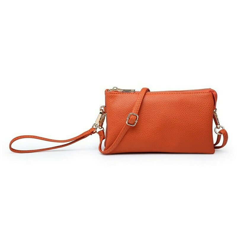 JEN Orange Crossbody/Wristlet
