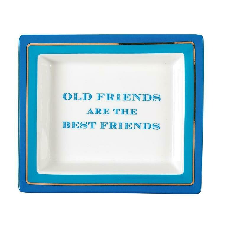TC Old Friends are the Best Friends Desk Tray 