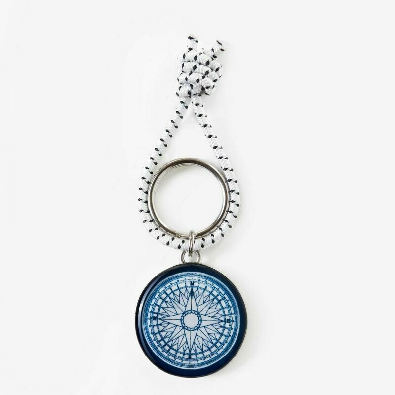CM Compass Rose Key Chain