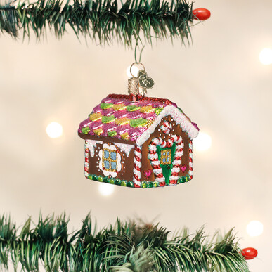 OW Gingerbread House Ornament