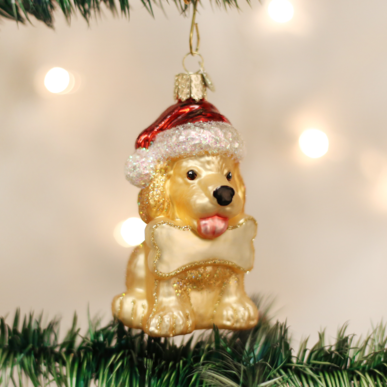 OW Jolly Pup Ornament