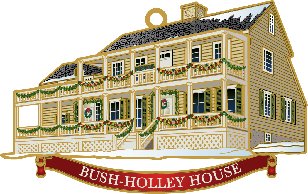 BD Bush Holley House Ornament