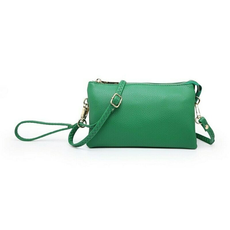 JEN Emerald Compartment Crossbody/Wristlet
