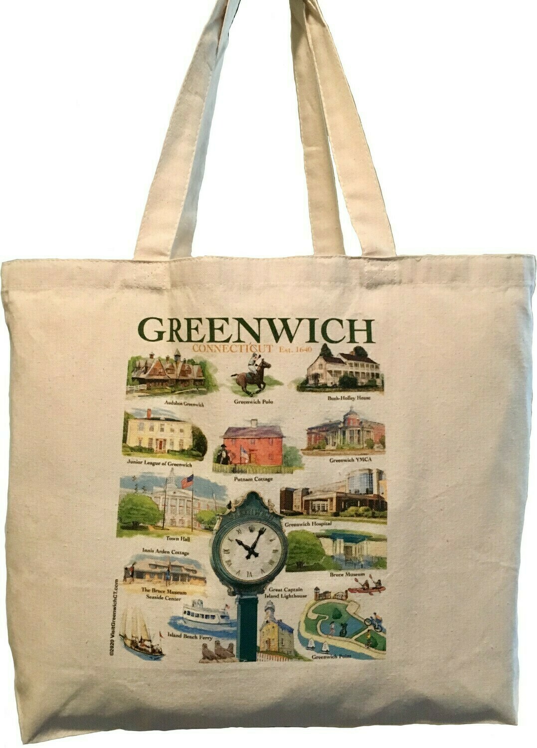 LIZ Town of Greenwich Tote Bag (Small)