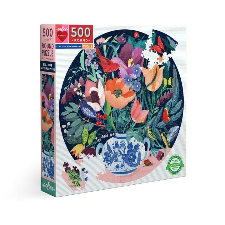 EB Still Life with Flowers 500 PC Puzzle