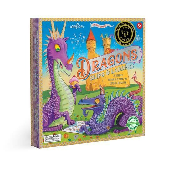 EB Dragon Slips &amp; Ladders Board Game