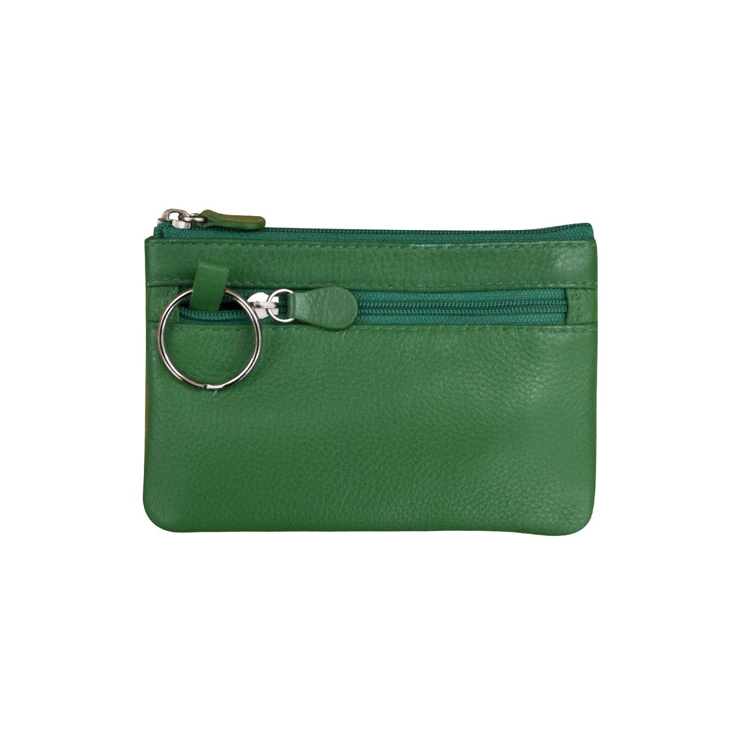 ILI Emerald Coin Purse with Key Ring 