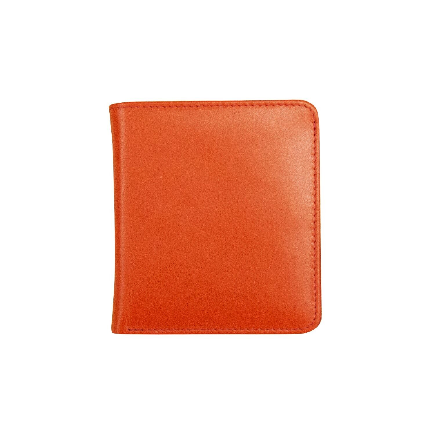ILI Orange/Red Mini Bi-Fold Wallet 