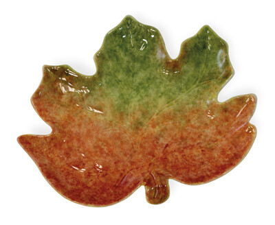 BI Pumpkin Harvest Leaf Plate