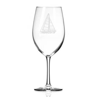 RG Sailboat Wine Glass