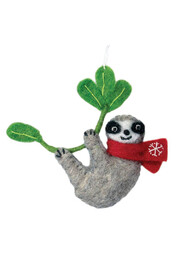 DH Snowflake Sloth Ornament
