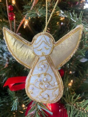 STN Flourish Angel Ornament