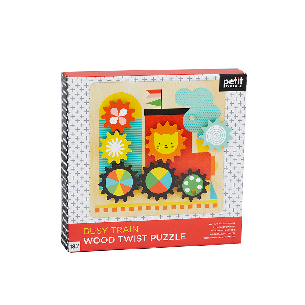 CB Busy Train Wooden Twist Puzzle