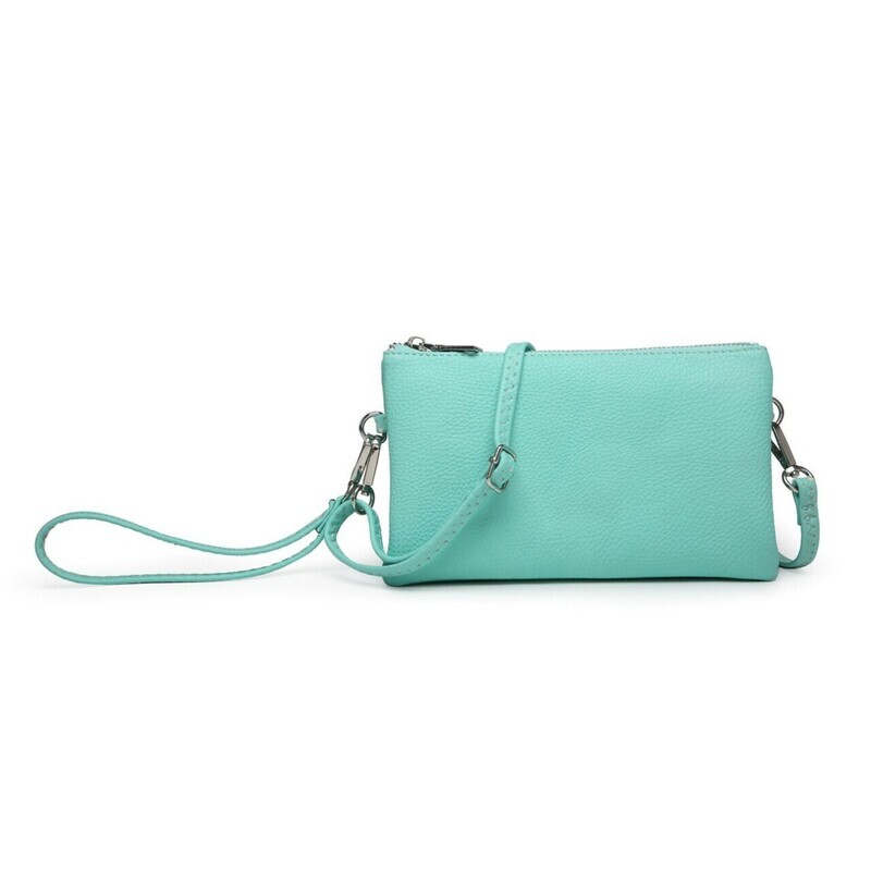 JEN Aqua  Crossbody/Wristlet