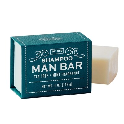 SF Tea Tree/Mint Shampoo Man Bar