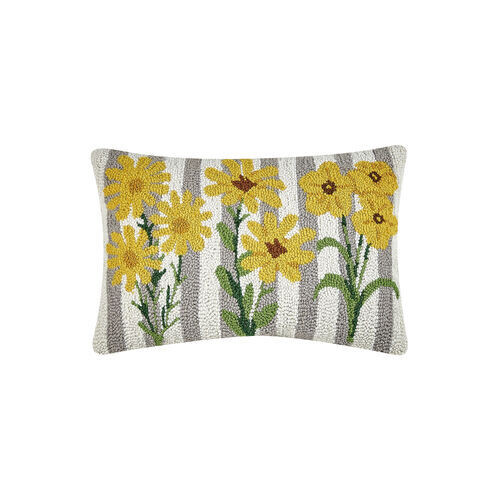 PH Flowers &amp; Stripes Hook Pillow