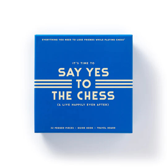 CB Say Yes To The Chess Game Set