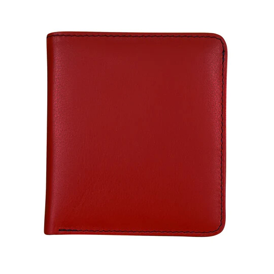 ILI Red/Black Mini Bi-fold Wallet 