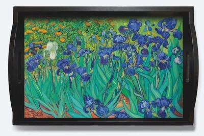 RC van Gogh "Irises" Tray