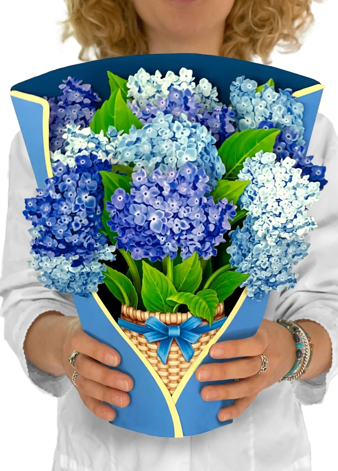 FP Nantucket Hydrangea Bouquet Greeting Card