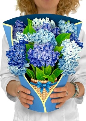 FP Nantucket Hydrangea Bouquet Greeting Card