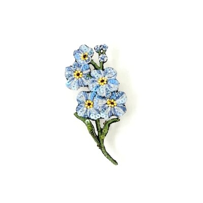 TRO Forget Me Not Brooch Pin
