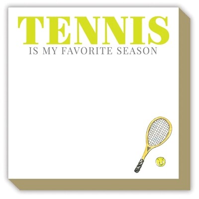RB Tennis Is My Favorite Season Notepad