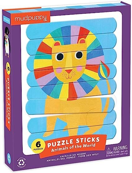 CB Animals of the World Puzzle Sticks