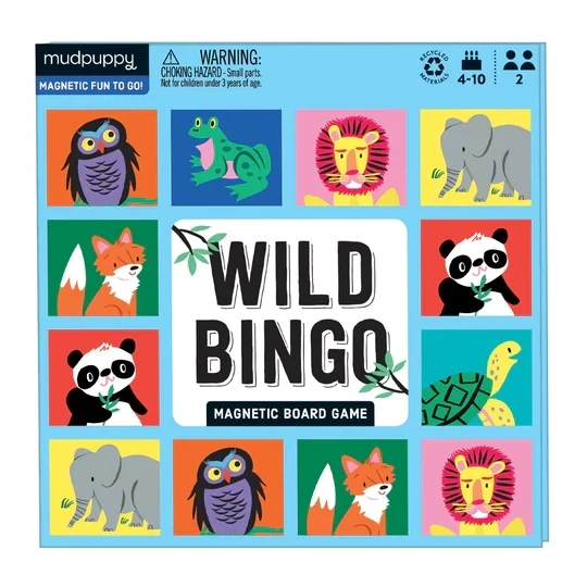 CB Wild Bingo Magnetic Board Game