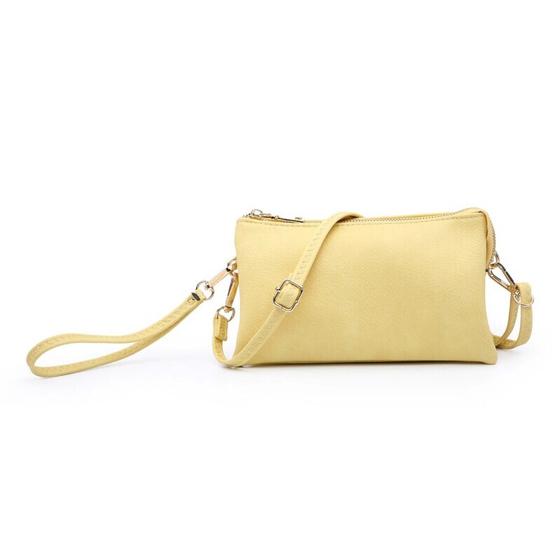 JEN Light Yellow Crossbody/Wristlet
