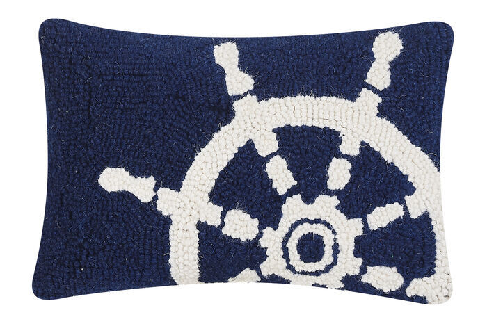 PH Ship Wheel 8x12 Hook Pillow