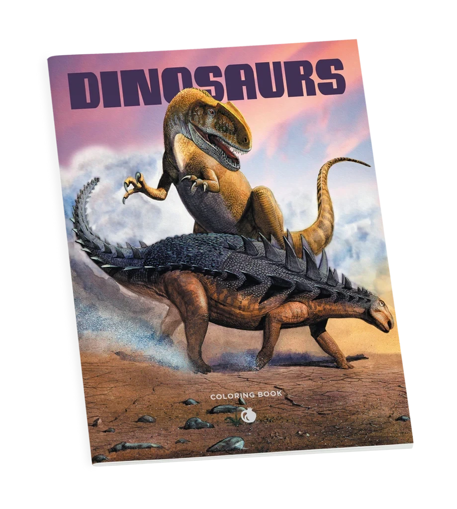PO Dinosaurs Coloring Book